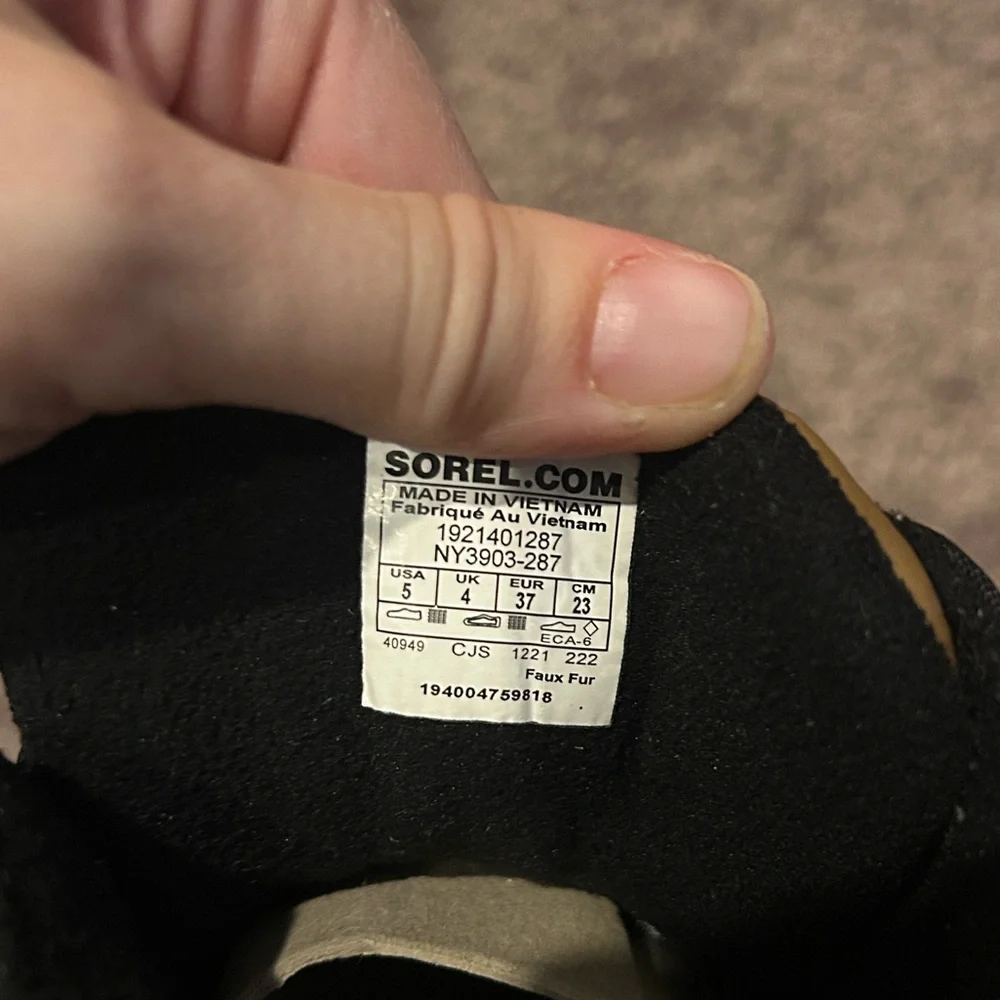 Sorel Whitney II Short Lace unisex winter waterproof elk tan boots